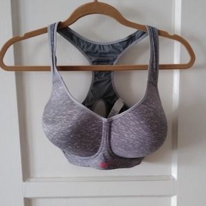 Nike grey Dry Fit 34E molded cup sports bra